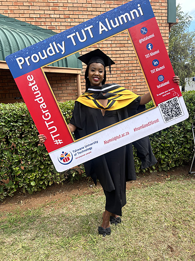 TUT Alumna Mangkgateng Seshibe