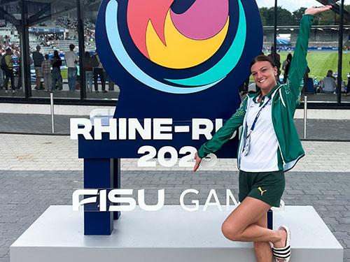 Angelique&rsquo;s story combines academic and athletic excellence