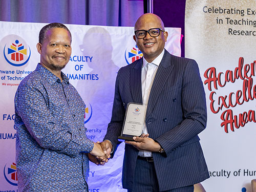 Matjie Masoga honoured