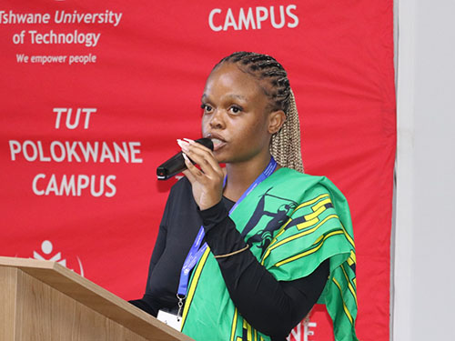 One of the delegates