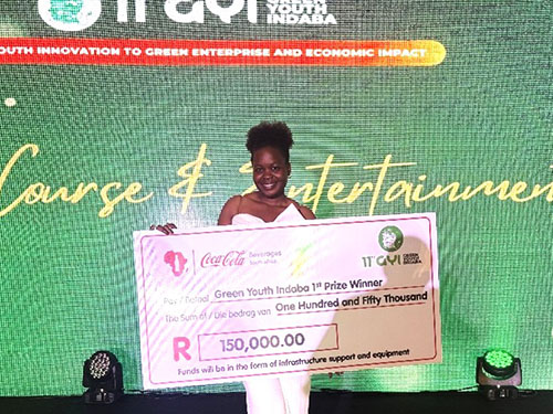 TUT student innovator turns agricultural waste into award-winning &lsquo;biomulchies&rsquo;
