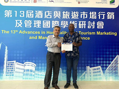 Global conference honours TUT&rsquo;s tourism research excellence