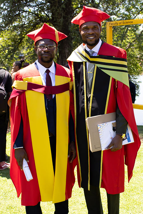 Two brothers, same doctoral
